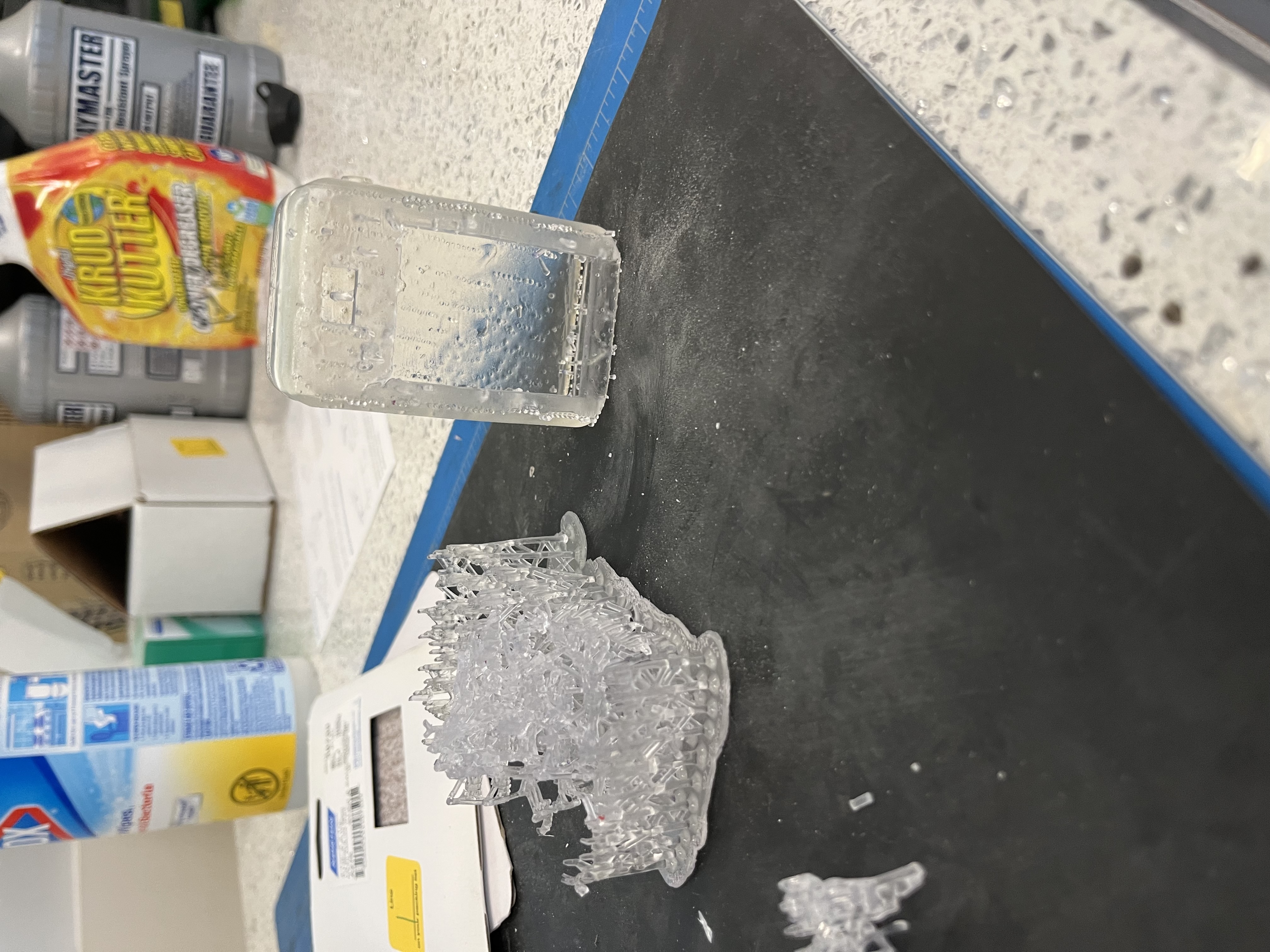 Model Post Support Removal